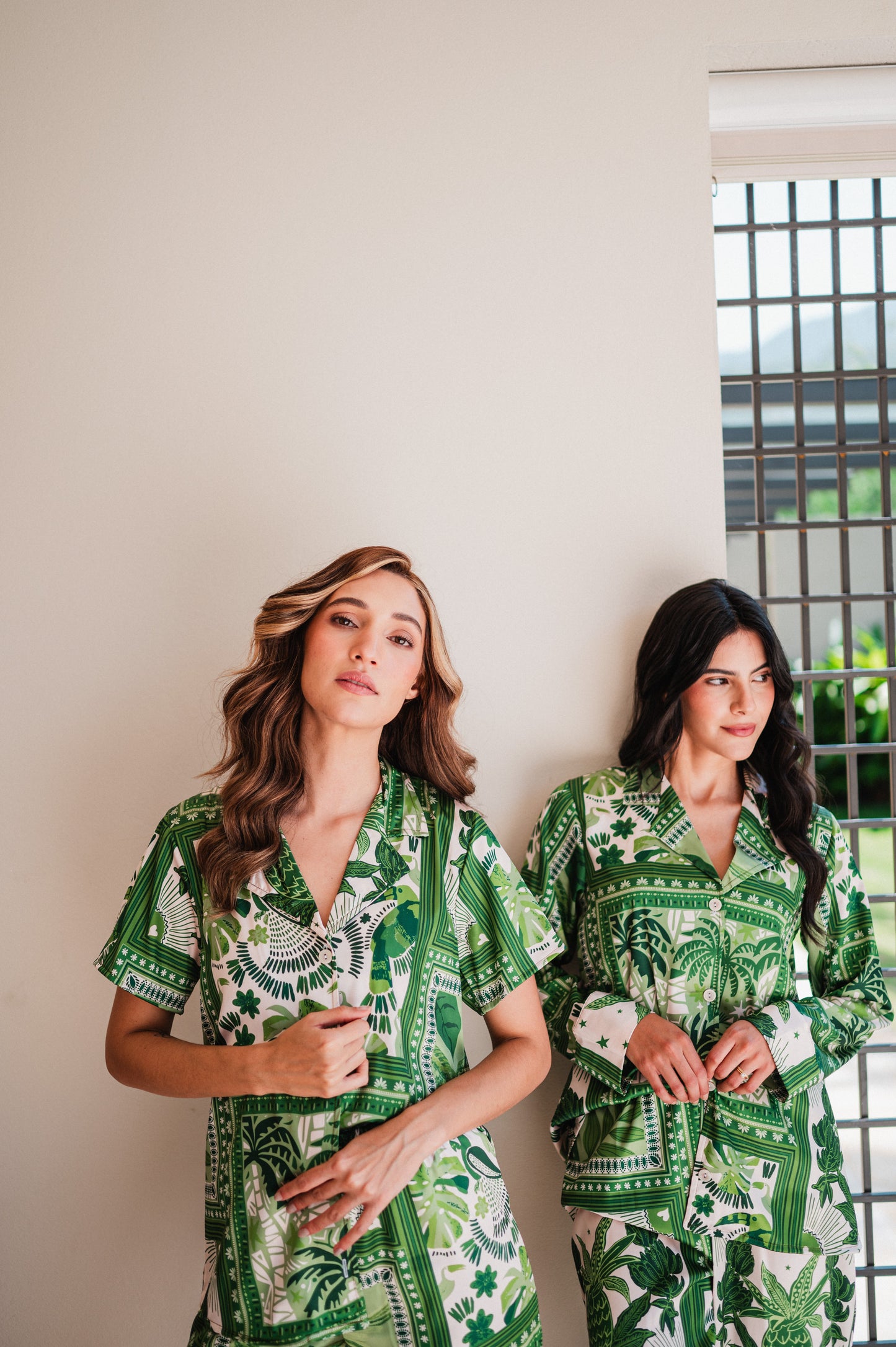 SELVA VERDE CAMISA MANGA CORTA Y SHORT