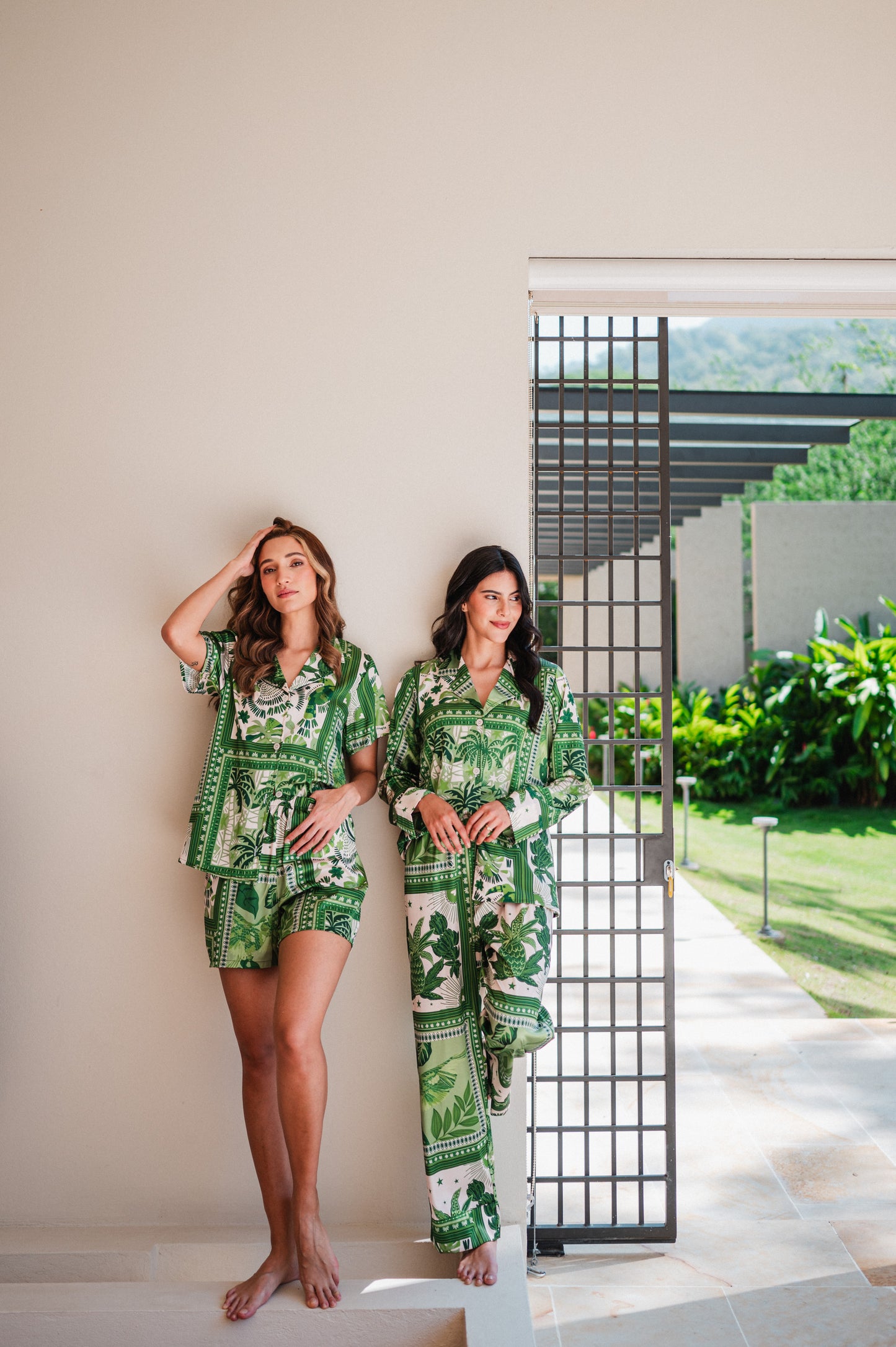 SELVA VERDE CAMISA MANGA CORTA Y SHORT