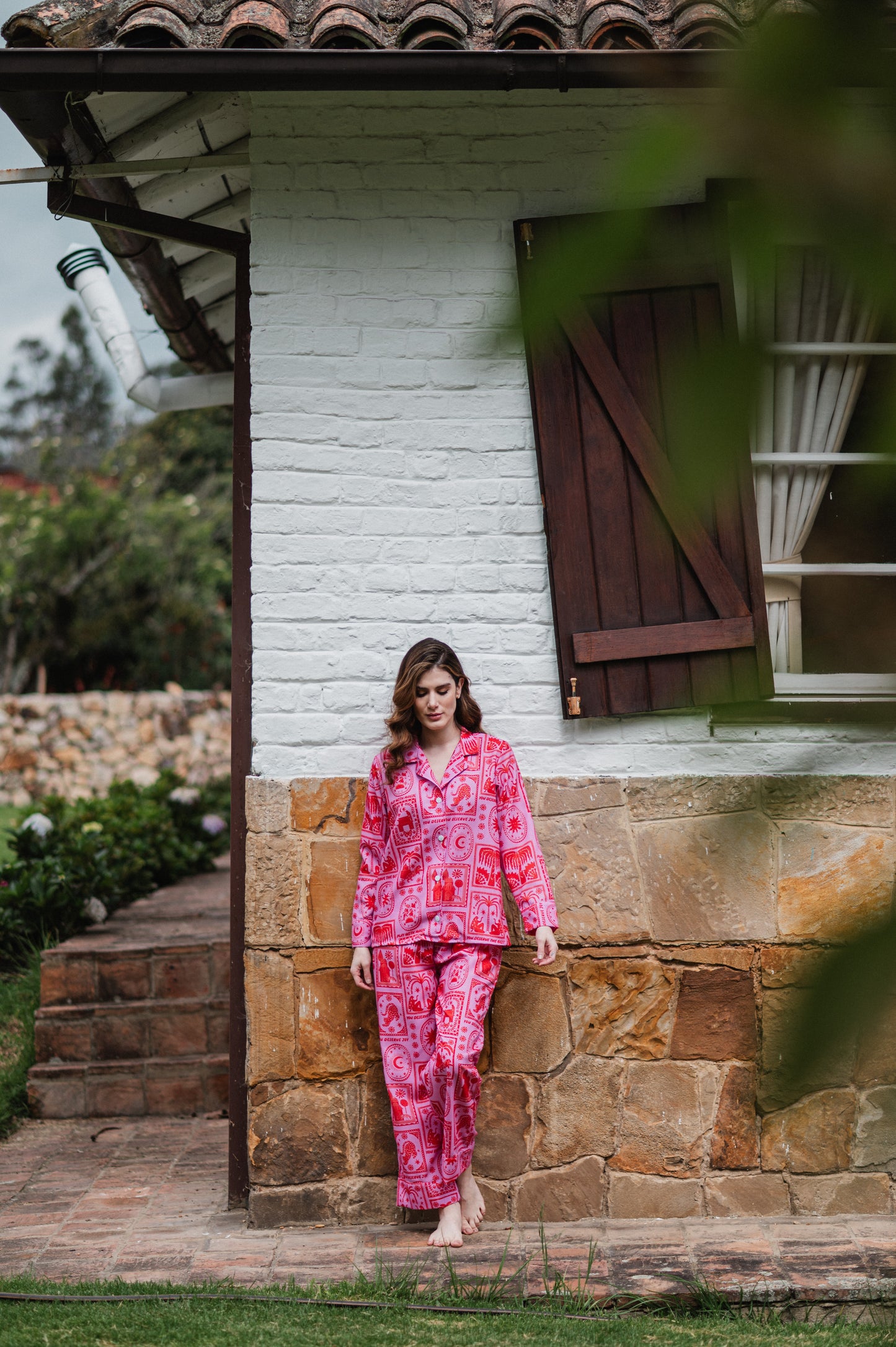 MAGIC PINK CAMISA MANGA CORTA Y SHORT