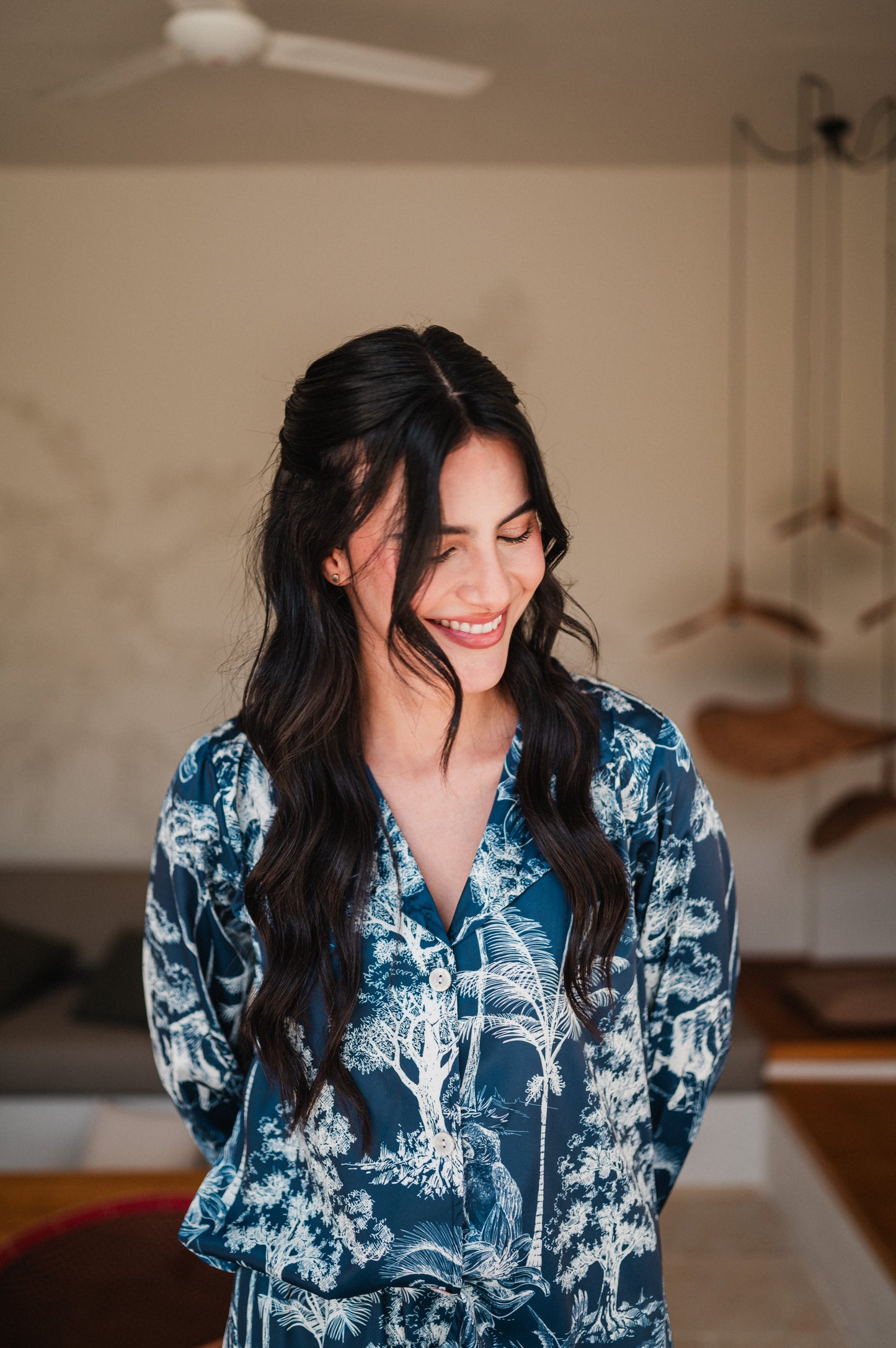 SELVA AFRICANA NOCTURNA CAMISA MANGA LARGA Y PANTALON