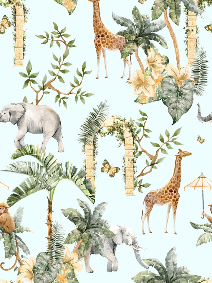 SELVA HINDU AZUL MANGA LARGA Y PANTALON