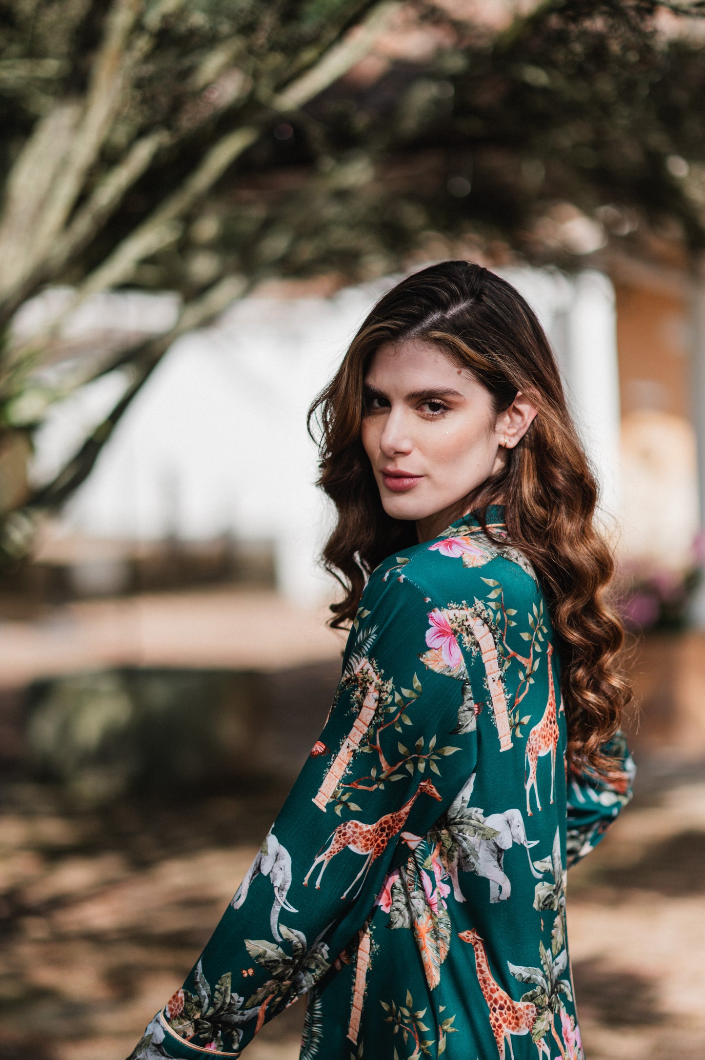 SELVA HINDU JADE CAMISA MANGA LARGA Y PANTALON